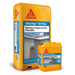 Impermeabilizar muros, paredes de baños, duchas ó zonas húmedas? – SikaTop®-107 Flex Impermeabilizar muros, paredes de baños, duchas ó zonas húmedas? – SikaTop®-107 Flex