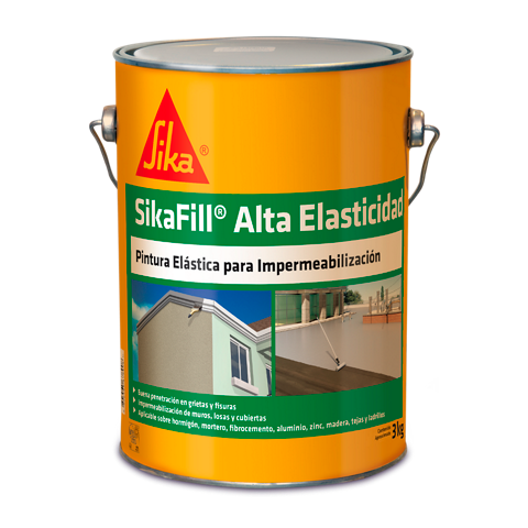 Un impermeabilizante de cubiertas disponible en varios colores? - SikaFill® Alta Elasticidad